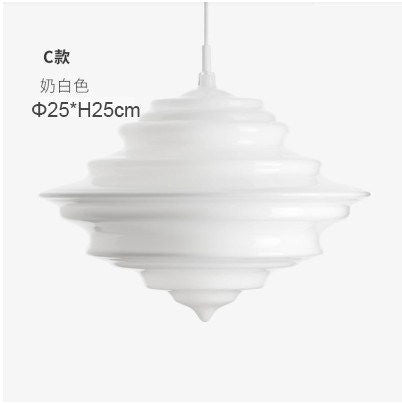 Hand-blown glass creative hanging lamp