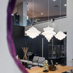 Hand-blown glass creative hanging lamp